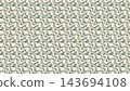 Cream and blue-green marbled seamless pattern vector 143694108