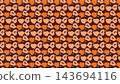 Cute seamless pattern vector with an apple motif 143694116