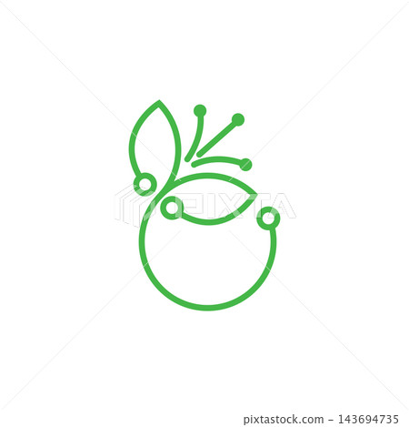 Nature technology logo 143694735