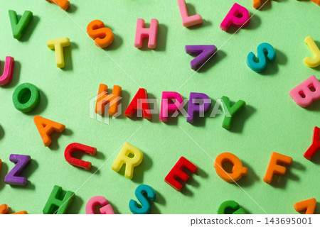 “HAPPY”這幾個字母 “HAPPY”這幾個字母 143695001