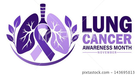 Lung cancer awareness month Lung cancer awareness month 143695813