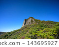 從群馬縣小持山的瞭望石上可以欣賞到獅子岩的壯麗景色。 143695927