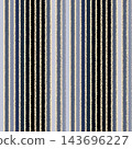 Grunge textured vertical stripes seamless pattern background 143696227