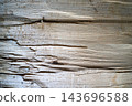 Weathered gray wood plank close up texture background 143696588