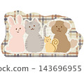 Cute Animal Illustrations 143696955