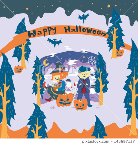 Halloween night Halloween night 143697137