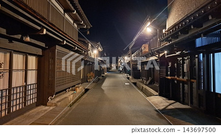 飛彈高山的夜景 飛彈高山的夜景 143697500