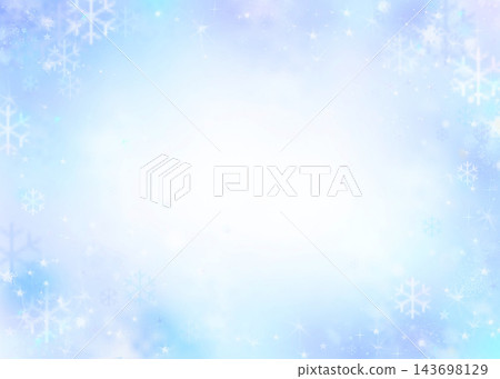 A winter frame background material in sky blue and ice blue with sparkling stardust, a refreshing and transparent fantasy. A winter frame background material in sky blue and ice blue with sparkling stardust, a refreshing and transparent fantasy. 143698129