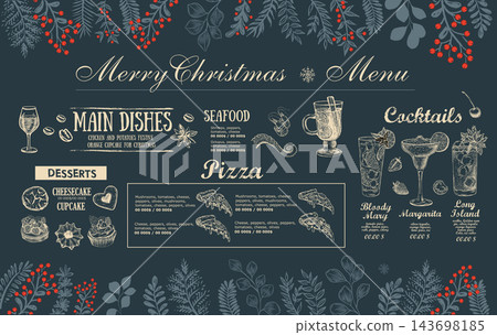menu, food, set 143698185