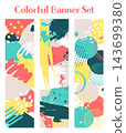 Banner set_Abstract_Vertical 143699380
