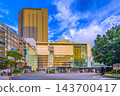 Yokohama cityscape, Japan, October 16th. View of Yokohama Station West Exit and JR Yokohama Tower, etc. 143700417