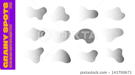 Noise grain freeform shape figures 143700671