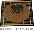 cold soba illustration 143701916