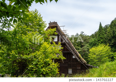 Traditional houses of Hida Minzoku Mura Folk Village in Takayama Traditional houses of Hida Minzoku Mura Folk Village in Takayama 143702227