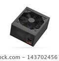 Black computer power supply unit 143702456