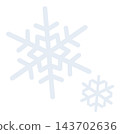 Crystal of snow	 143702636