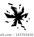 數位風格爆炸效果的輪廓素材 143703430