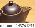 Bizen ware teapot 143704254