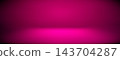 Pink gradient podium with light violet studio background. Dark blue limbo product stage with empty 3d wall. Pastel color bg for display presentation. 143704287