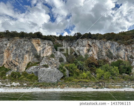 Hermit Monastery on the shore of Lake Bolshaya Prespa Hermit Monastery on the shore of Lake Bolshaya Prespa 143706115