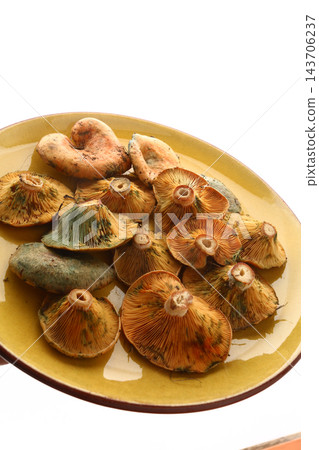 Wild Edible Mushrooms Traditional Autumn Food and Mediterranean Gastronomy Wild Edible Mushrooms Traditional Autumn Food and Mediterranean Gastronomy 143706237