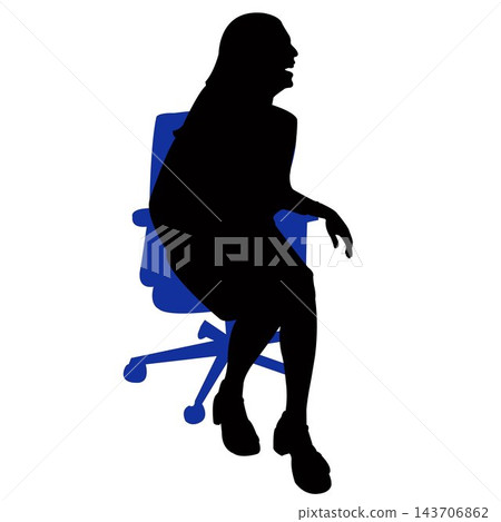 a woman body silhouette vector a woman body silhouette vector 143706862