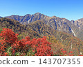 從白馬五龍的富尾嶺健行步道上可以欣賞到山景。 143707355