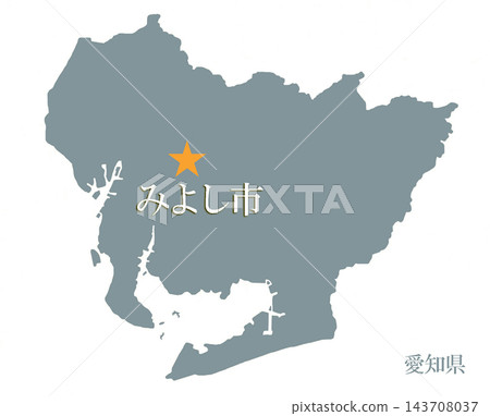 愛知縣三好市市政廳所在地 143708037