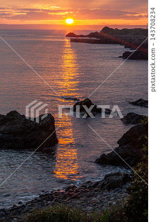 屋久島晨景，陽光大道，小瀨田海岸（秋季） 143708234