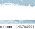 Snowscape Concert Frame (Horizontal) 143708554
