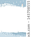 Snowscape Concert Frame (Vertical) 143708555
