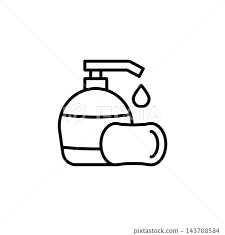 Soap icon vector design templates simple and modern concept Soap icon vector design templates simple and modern concept 143708584