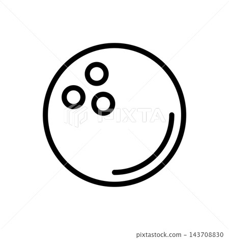 Bowling Ball icon vector design templates simple and modern Bowling Ball icon vector design templates simple and modern 143708830