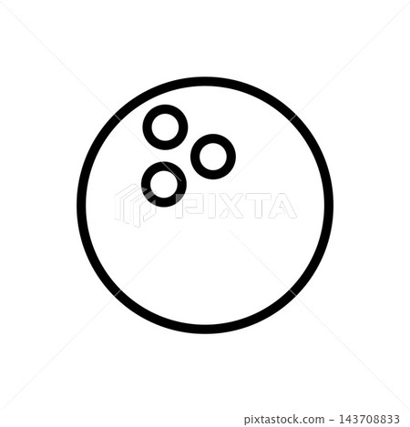 Bowling Ball icon vector design templates simple and modern Bowling Ball icon vector design templates simple and modern 143708833