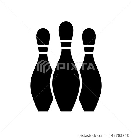 Bowling Striking Victory icon vector design templates Bowling Striking Victory icon vector design templates 143708848