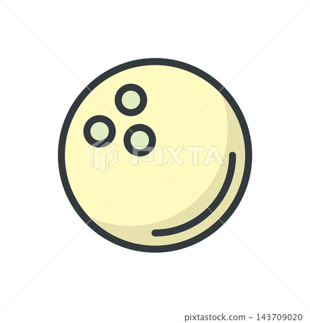 Bowling Ball icon vector design templates simple and modern Bowling Ball icon vector design templates simple and modern 143709020