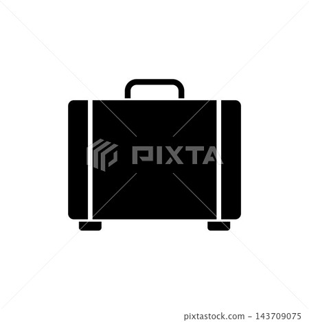 Suitcase icon vector design templates 143709075
