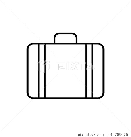 Suitcase icon vector design templates 143709076