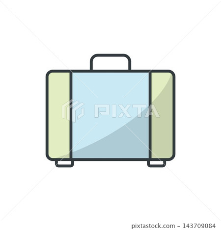 Suitcase icon vector design templates 143709084