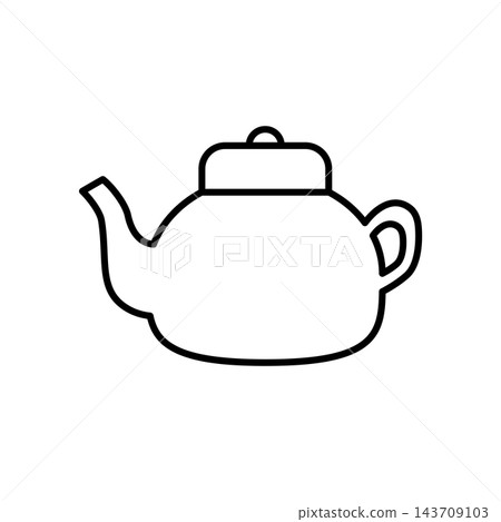 Tea Pot Icon vector design templates simple and modern Tea Pot Icon vector design templates simple and modern 143709103