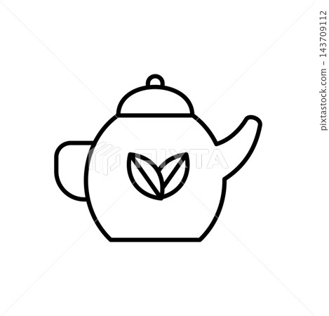 Tea Pot Icon vector design templates simple and modern Tea Pot Icon vector design templates simple and modern 143709112