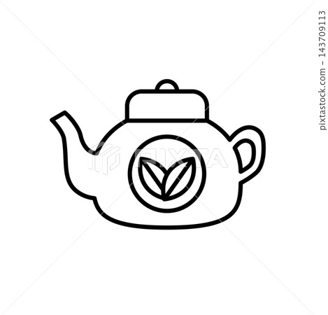 Tea Pot Icon vector design templates simple and modern Tea Pot Icon vector design templates simple and modern 143709113