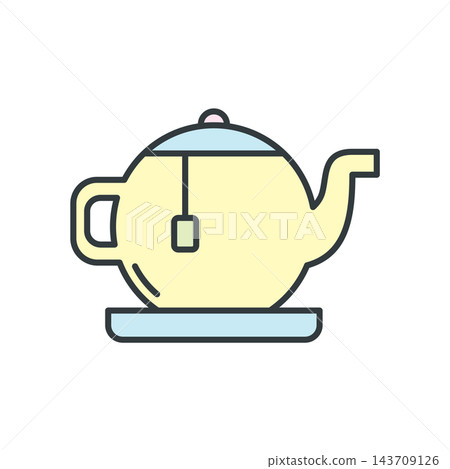 Tea Pot Icon vector design templates simple and modern Tea Pot Icon vector design templates simple and modern 143709126