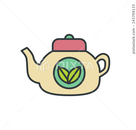Tea Pot Icon vector design templates simple and modern Tea Pot Icon vector design templates simple and modern 143709133