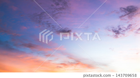 Sky sunset evening background sunrise dusk cloud dramatic orange twilight red warm sunny dawn sunshine romantic calm nature, cloudscape summer autumn spring scene, environment ecosystem energy. Sky sunset evening background sunrise dusk cloud dramatic orange twilight red warm sunny dawn sunshine romantic calm nature, cloudscape summer autumn spring scene, environment ecosystem energy. 143709658