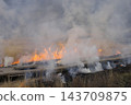 Controlled burning for environmental conservation in Tadehara Marshland, Oita Prefecture 143709875