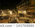 Kumamoto Prefecture: Snow-covered Kurokawa Onsen 143709880