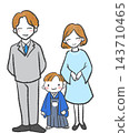 Family photo for Shichi-Go-San celebration at age 5 143710465