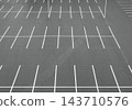 The parking lot's white line 143710576