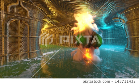 Underground fortress 143711432
